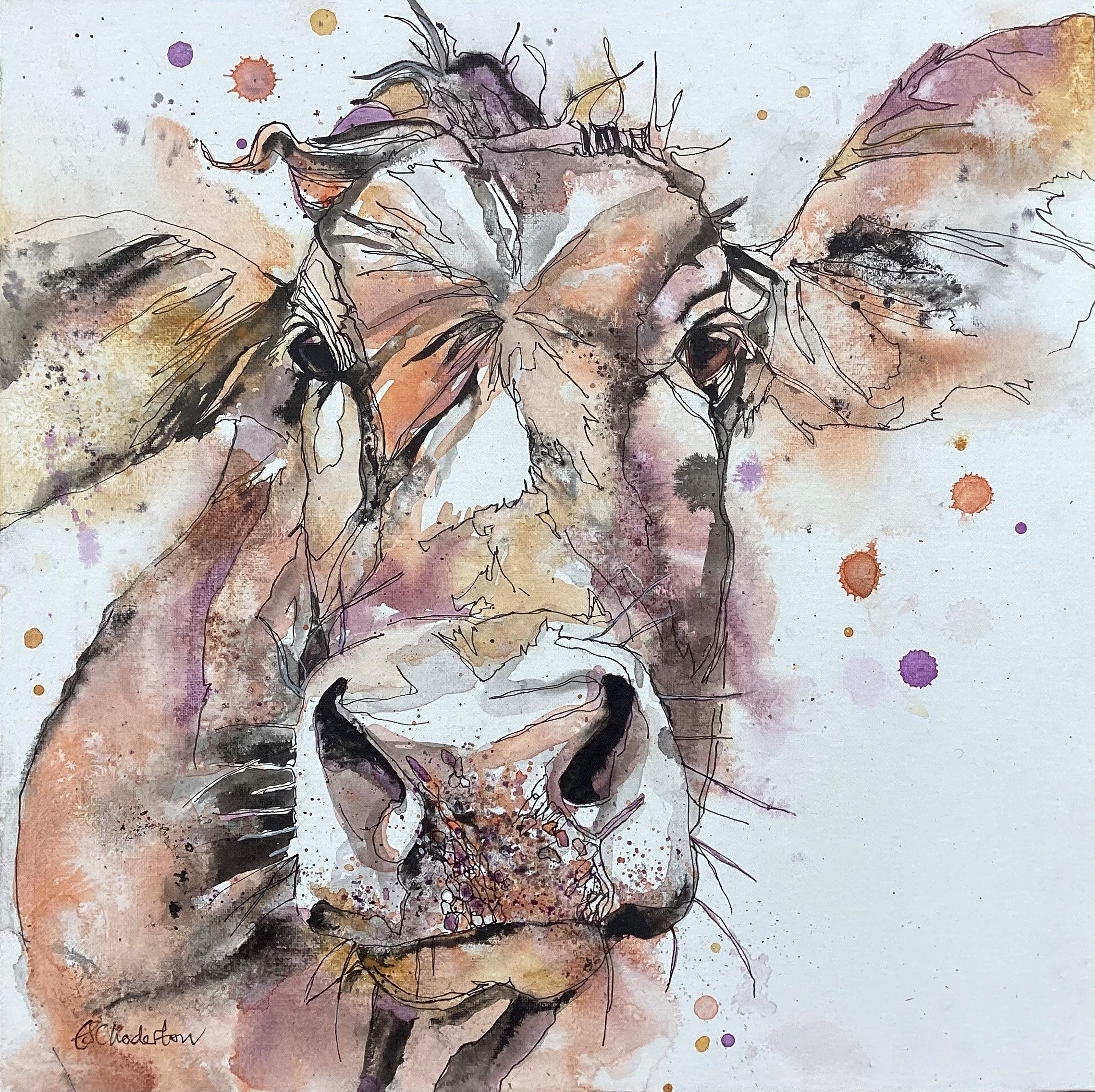 "Gurnsey Cow" Liz Chaderton