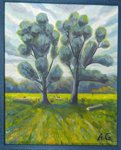 "Pangbourne Trees" by Anya Goldenberg